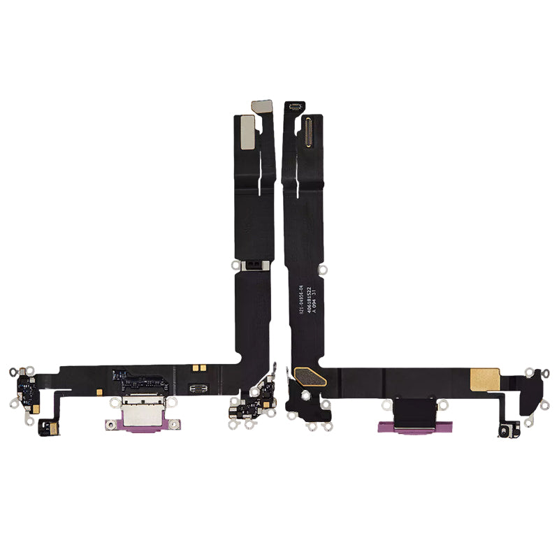 Charging Port Flex For iPhone 16 Plus - Pink