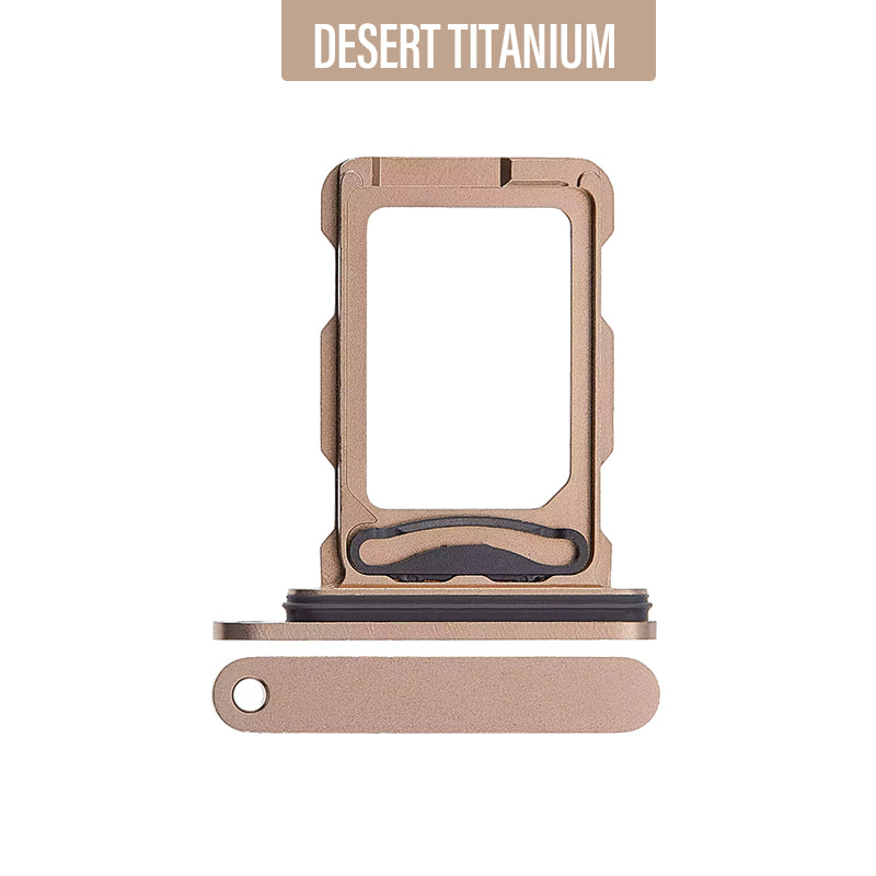 Sim Card Tray For iPhone 16 Pro/ 16 Pro Max (Dual Sim)