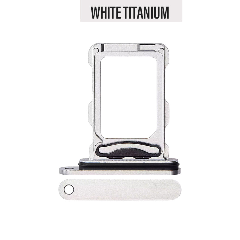 Sim Card Tray For iPhone 16 Pro/ 16 Pro Max (Dual Sim)