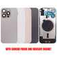 Back Glass Cover For iPhone 16 Pro Max  (With Camera Frame and Magsafe Magnet)