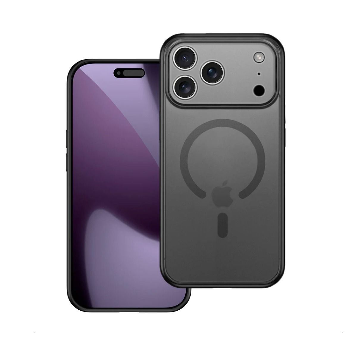 Stay Black Magnetic Case Cover For iPhone 17 Pro Max