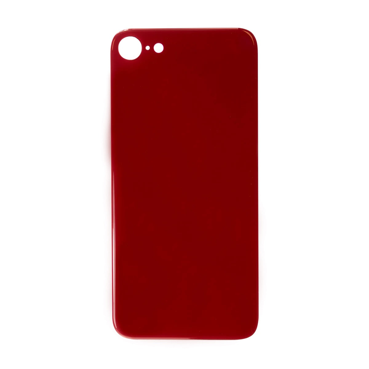 Back Glass Cover (Big Camera Hole) For iPhone 8 - Red