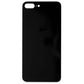 Back Glass Cover (Big Camera Hole) For iPhone 8 Plus - Black