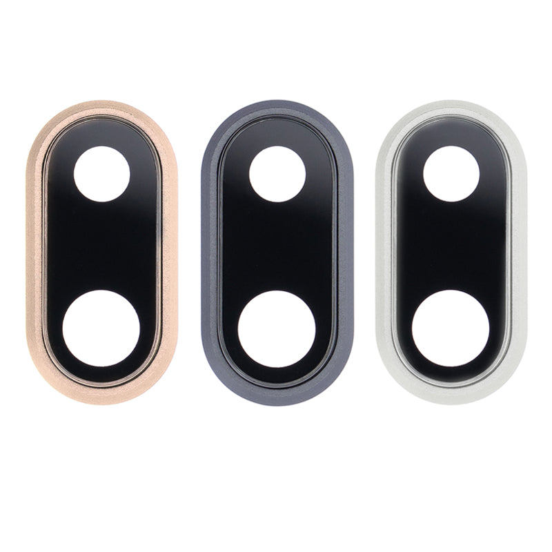 Rear Camera Lens with Metal Piece For iPhone 8 Plus