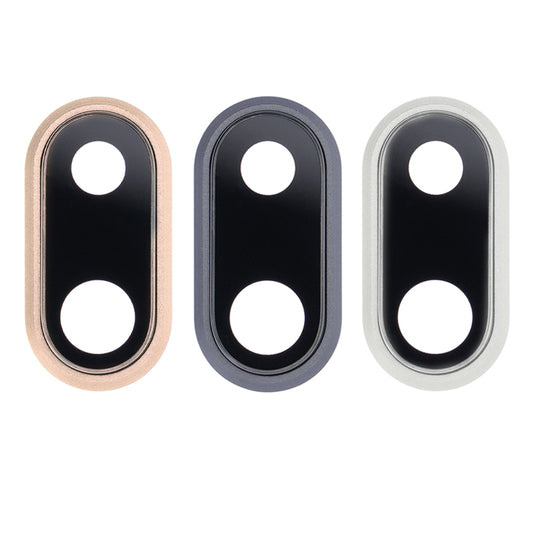 Rear Camera Lens with Metal Piece For iPhone 8 Plus