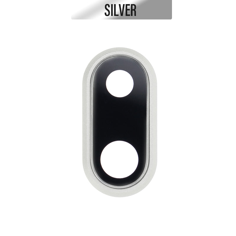 Rear Camera Lens with Metal Piece For iPhone 8 Plus