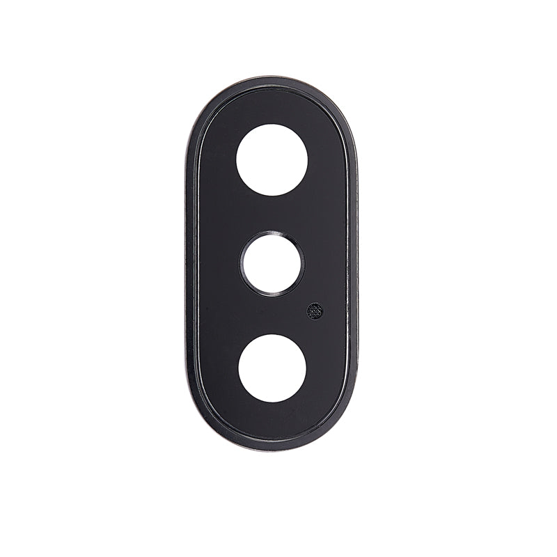 Rear Camera Lens with Metal Piece For iPhone X