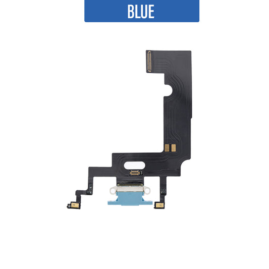 Charging Port Flex Cable For iPhone XR - Blue