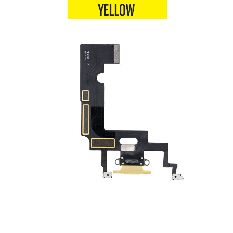 Charging Port Flex Cable For iPhone XR - Yellow