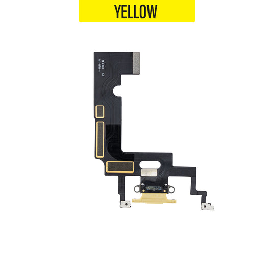Charging Port Flex Cable For iPhone XR - Yellow