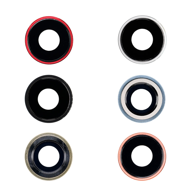 Rear Camera Lens with Metal Piece For iPhone XR
