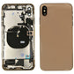 Back Housing With Small Parts For iPhone XS Max - Gold