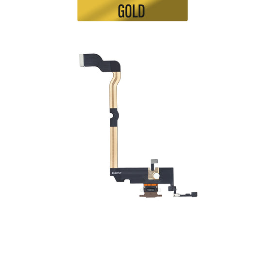 Charging Port Flex For iPhone XS Max - Gold