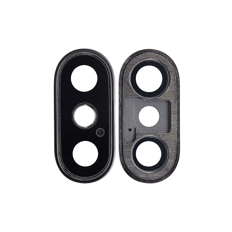 Rear Camera Lens with Metal Piece For iPhone XS