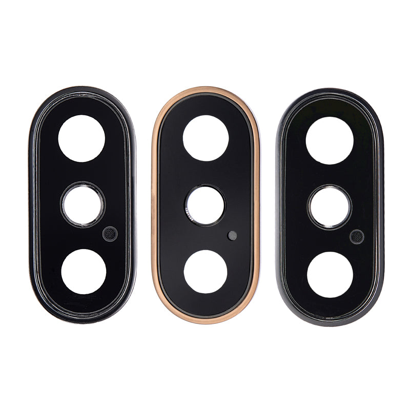 Rear Camera Lens with Metal Piece For iPhone XS