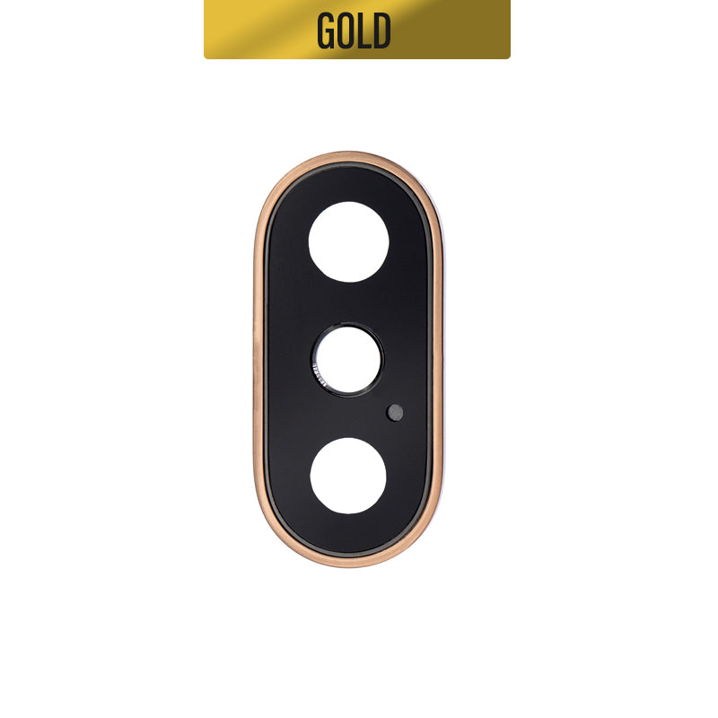 Rear Camera Lens with Metal Piece For iPhone XS