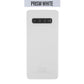 Back Battery Cover Glass Replacement With Camera Lens For Galaxy S10 G973 -  Prism White