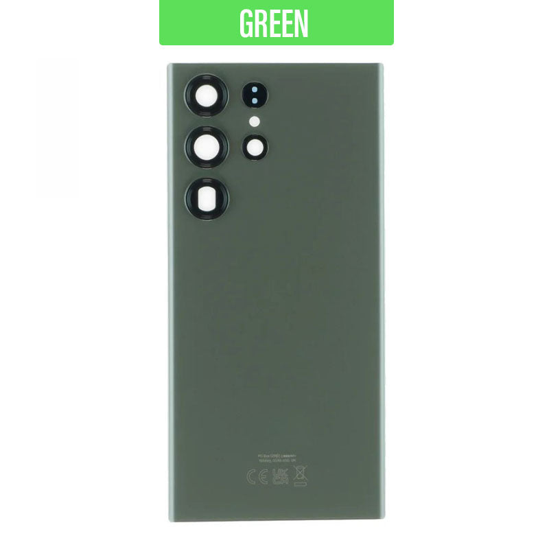 Battery Back Cover with Camera Lens For Galaxy S23 Ultra S918