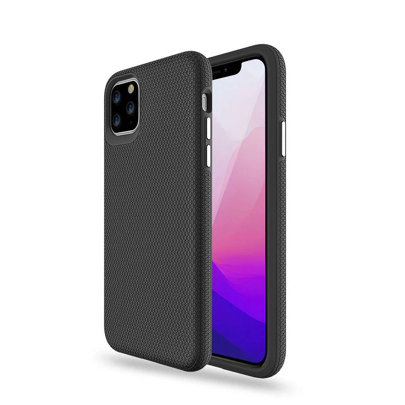 Triangle Armour Case Cover for Galaxy A34 - Black