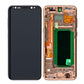 LCD Digitizer Screen Assembly With Frame Service Pack for Galaxy S8 G950 - Maple Gold