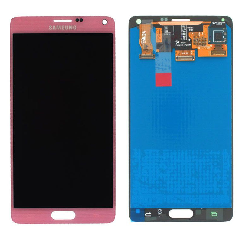 LCD Touch Screen Assembly Service Pack for Galaxy Note 4 - Pink