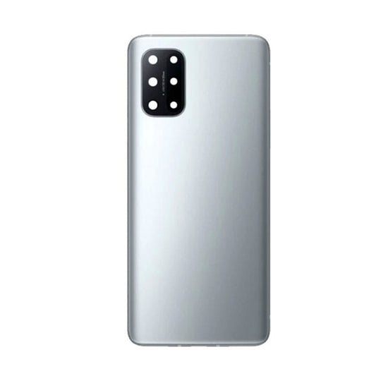 Back Glass Cover with Camera Lens Replacement for OnePlus 8T -  Lunar Silver