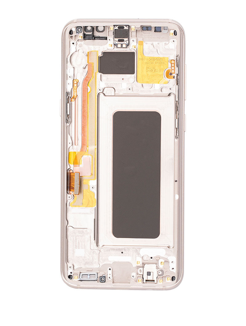 LCD Digitizer Screen Assembly With Frame Service Pack for Galaxy S8 Plus G955 - Maple Gold