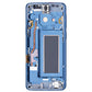 LCD Digitizer Screen Assembly With Frame Service Pack for Galaxy S9 G960 - Coral Blue