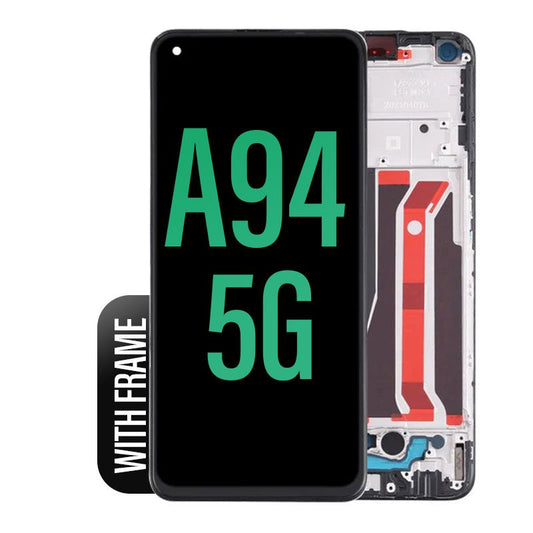 LCD Touch Screen Assembly With Frame For Oppo A94 5G