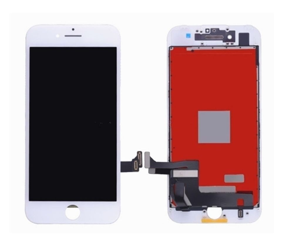 LCD Touch Screen Assembly For iPhone 7 - White, Refurbished