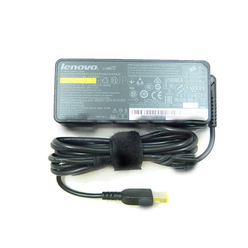 Lenovo 5A10V03248 65W Charging Adapter Slim Tip Connector 20V 3.25A SA10J20190 ADP-65FD B