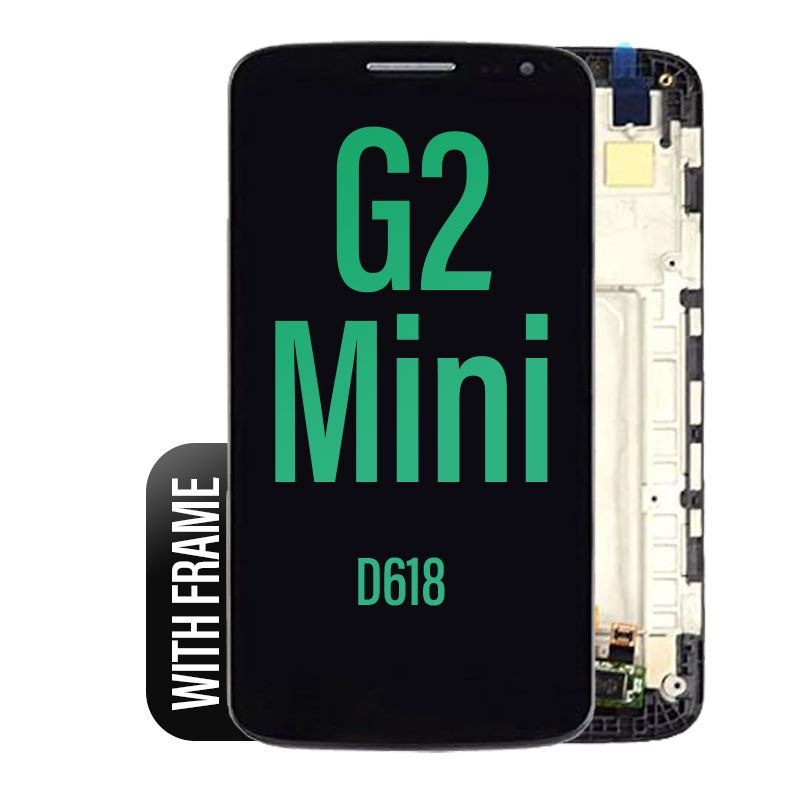 LG G2 Mini LCD Digitizer Black Frame
