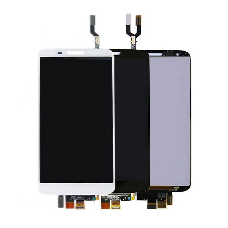 LCD Touch Screen Assembly For LG G2 - White