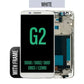LCD Touch Screen Assembly with Frame For LG G2 - White