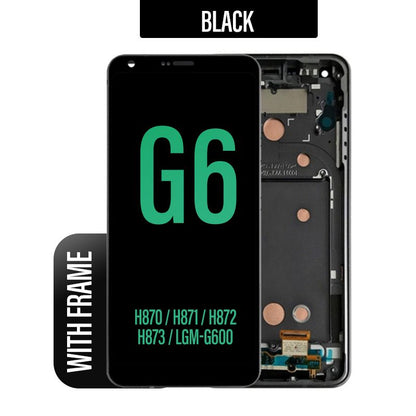 LCD Touch Screen Assembly With Frame For LG G6