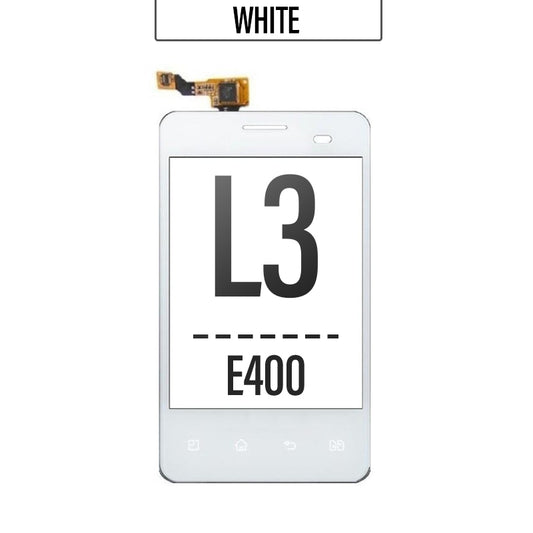 LCD Digitizer Screen Replacement for LG L3- White