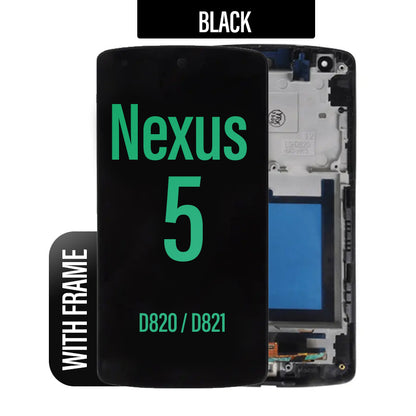 LCD Touch Screen Assembly with Frame For LG Nexus 5
