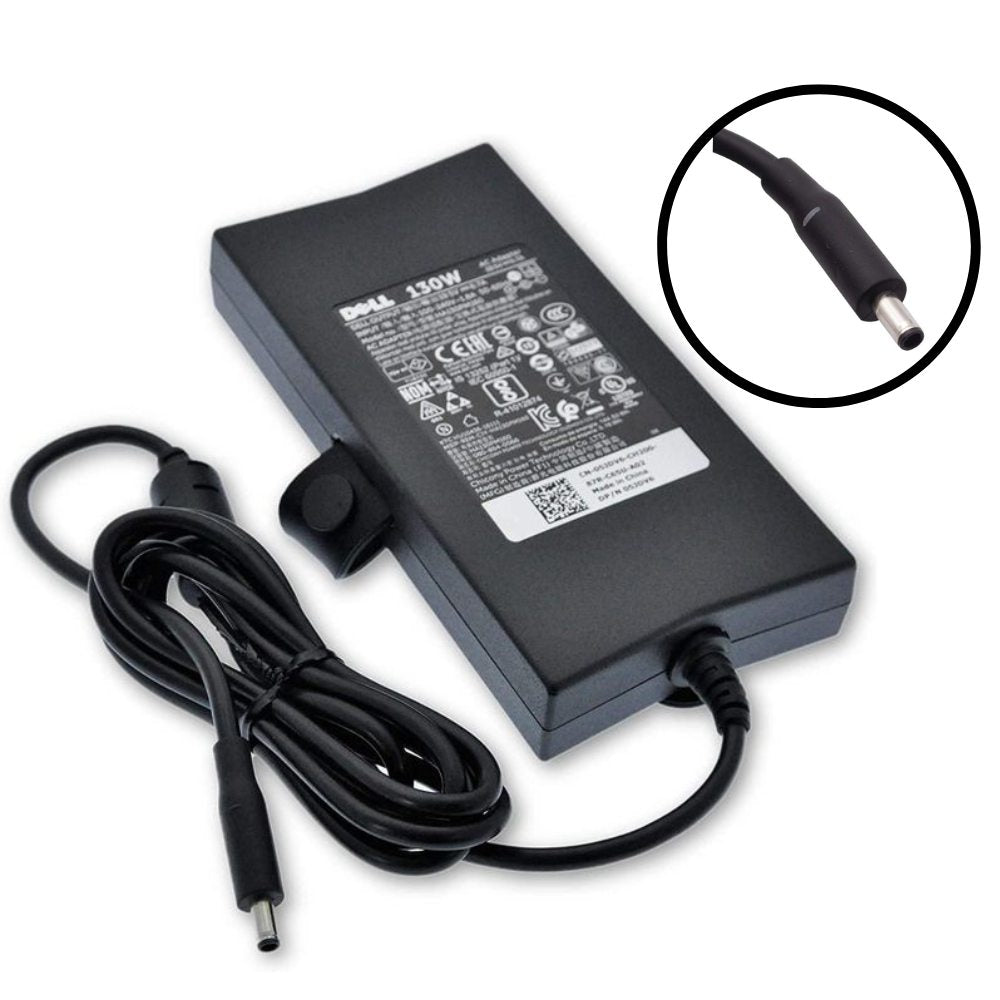 DELL M1MYR 130W Charging Adapter 4.5mm x 3.00mm PWA INTEGRATED (Includes 0.5m Power Cord) [0M1MYR]