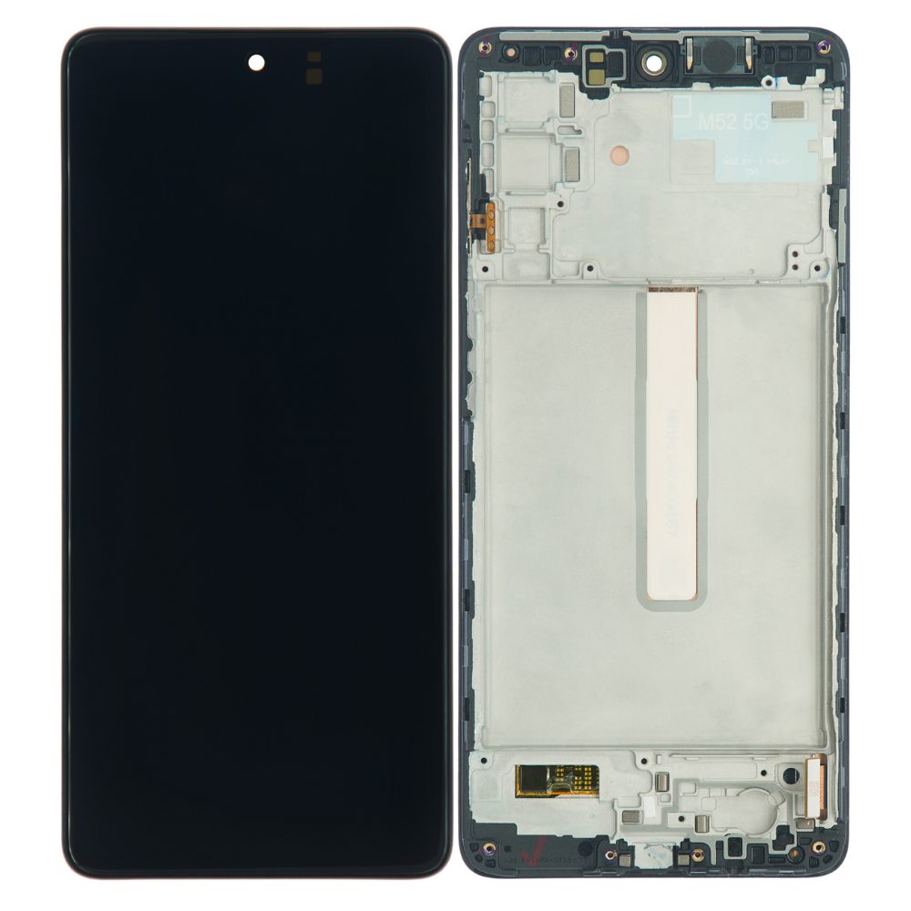 OLED LCD Screen Touch Assembly with Frame For Galaxy M52 5G