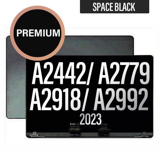 LCD Assembly Complete For Macbook Pro 14 A2442/ A2779/ A2918/ A2992 - Space Black