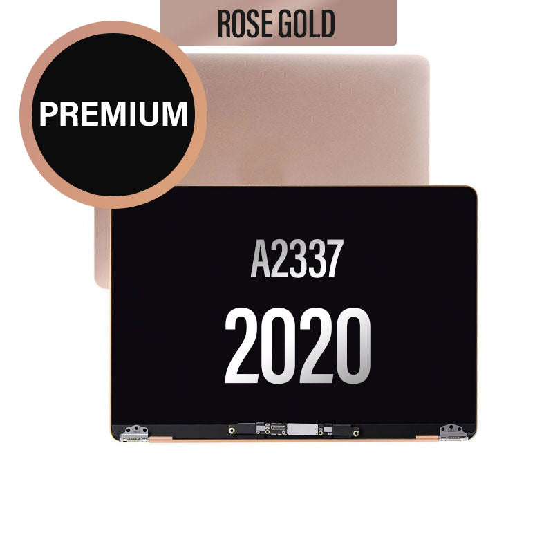 LCD Assembly Complete Fr Macbook Air 13 A2337 - Rose Gold  (M1)