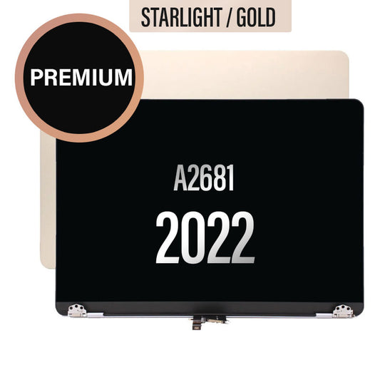 LCD Assembly Complete For Macbook Air 13 A2681 - Starlight (M2)