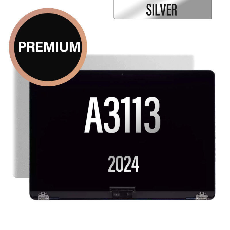 LCD Screen Display Assembly Complete Replacement for Macbook Air 13 A3113- Silver