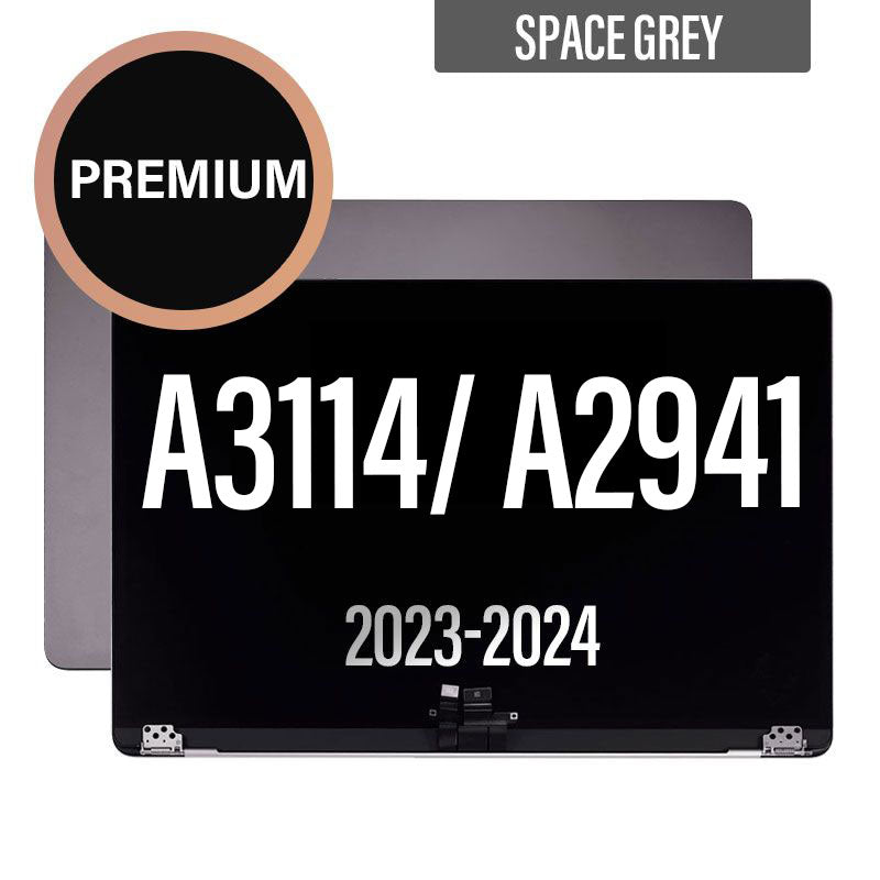 LCD Touch Screen Assembly Complete For MacBook Air 15 A3114/ A2941 - Space Grey