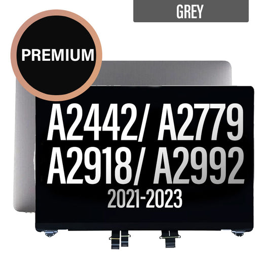 LCD Assembly Complete For Macbook Pro 14 A2442/ A2779/ A2918/ A2992 - Space Grey