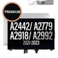 LCD Assembly Complete For Macbook Pro 14 A2442/ A2779/ A2918/ A2992 - Space Silver