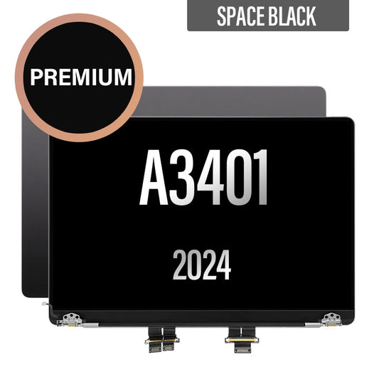 LCD Screen Display Assembly Complete Replacement for Macbook Pro 14 A3401 - Space Black