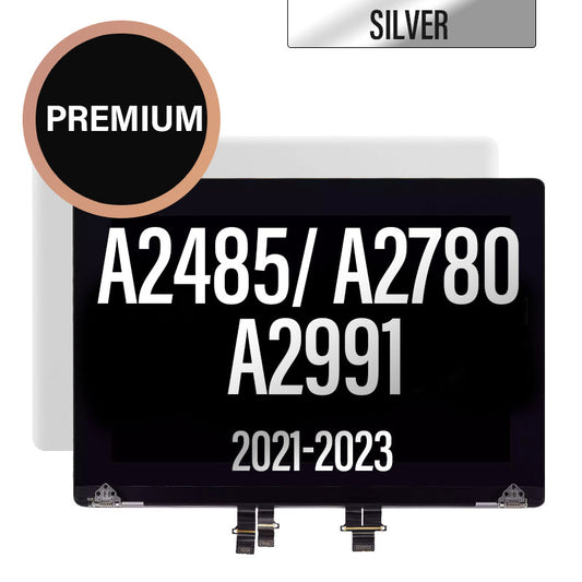 LCD Assembly Complete For Macbook Pro 16 A2485/ A2780/ A2991 - Space Silver