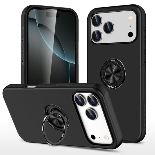 Magnetic Ring Stand Hybrid Case Cover For iPhone 17 Air