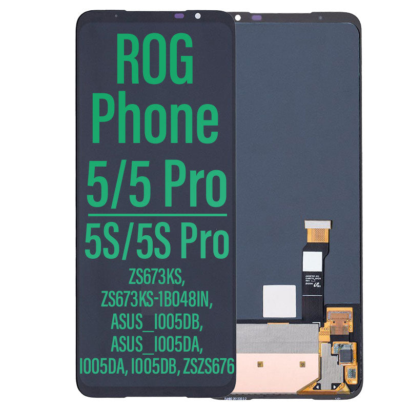 LCD Touch Screen Assembly For Asus ROG Phone 5/ 5 Pro/ 5S/ 5S Pro